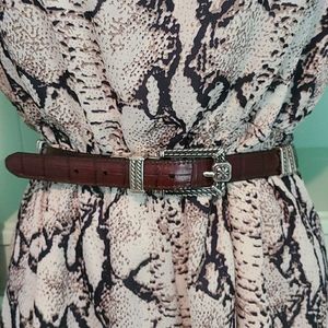 BRIGHTON 4-way Black/Brown Belt